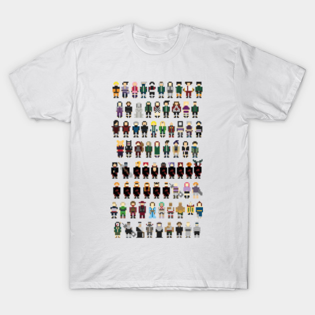 Naruto Pixels T-Shirt-TOZ